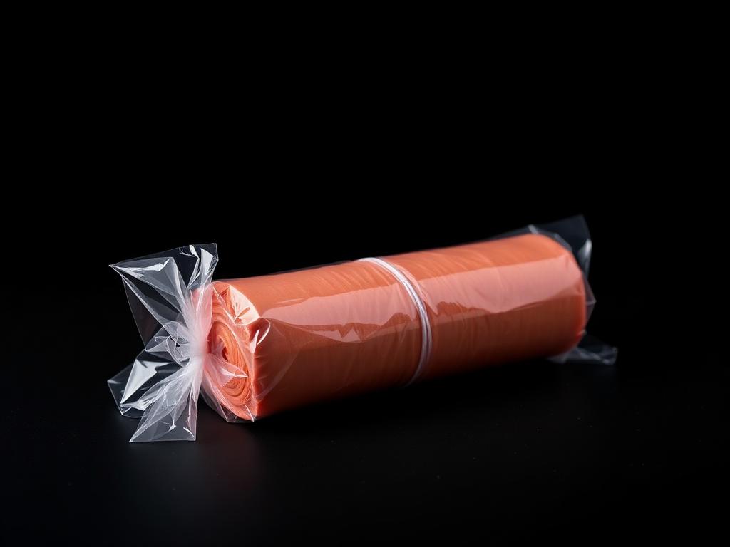 Produto embalado com filme termoencolhível